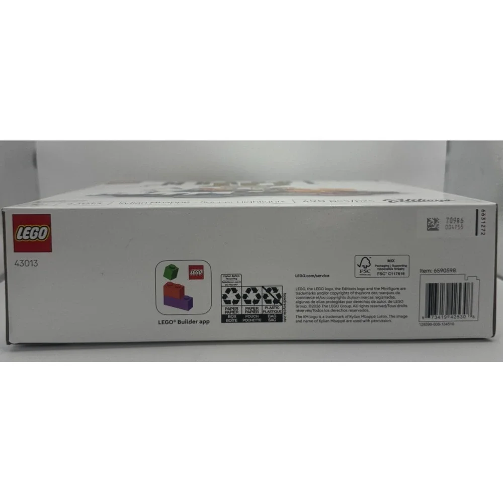 LEGO Kylian Mbappe Soccer Highlights Set 43013 Editions New Sealed
